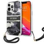 Etui Guess Camo Strap Collection na iPhone 13 Pro Max - czarne