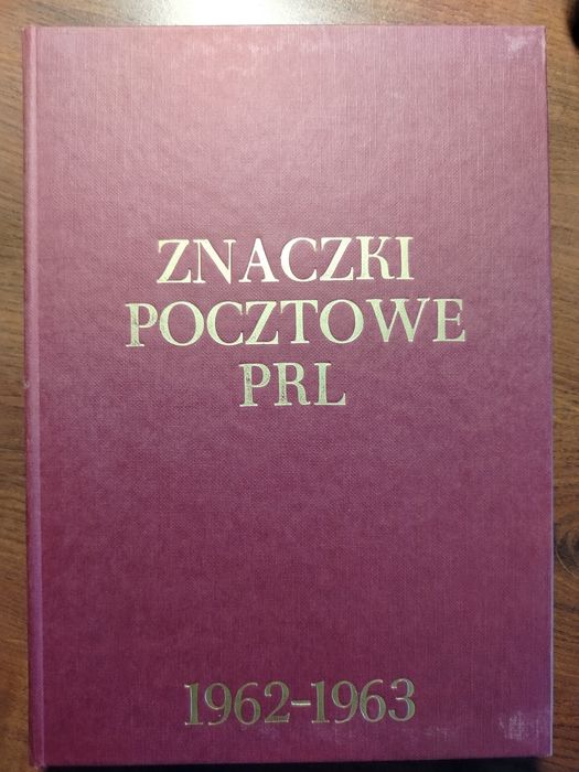 Klaser tom V + znaczki roczniki 1962 + 1963