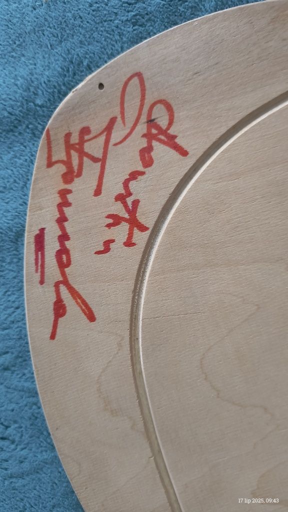 Autograf Agustin Egurrola