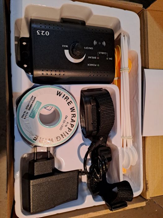 Cerca eléctrica cães nova