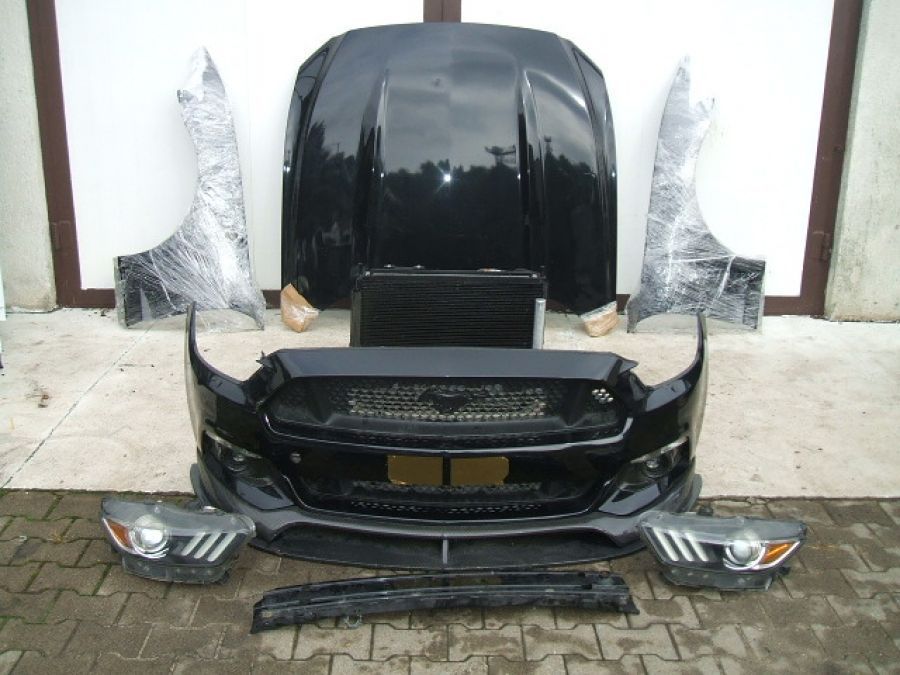 FORD MUSTANG VI MASKA BŁOTNIK ZDERZAK LAMPY WZMOCNIENIE CHŁODNICE PRZÓD