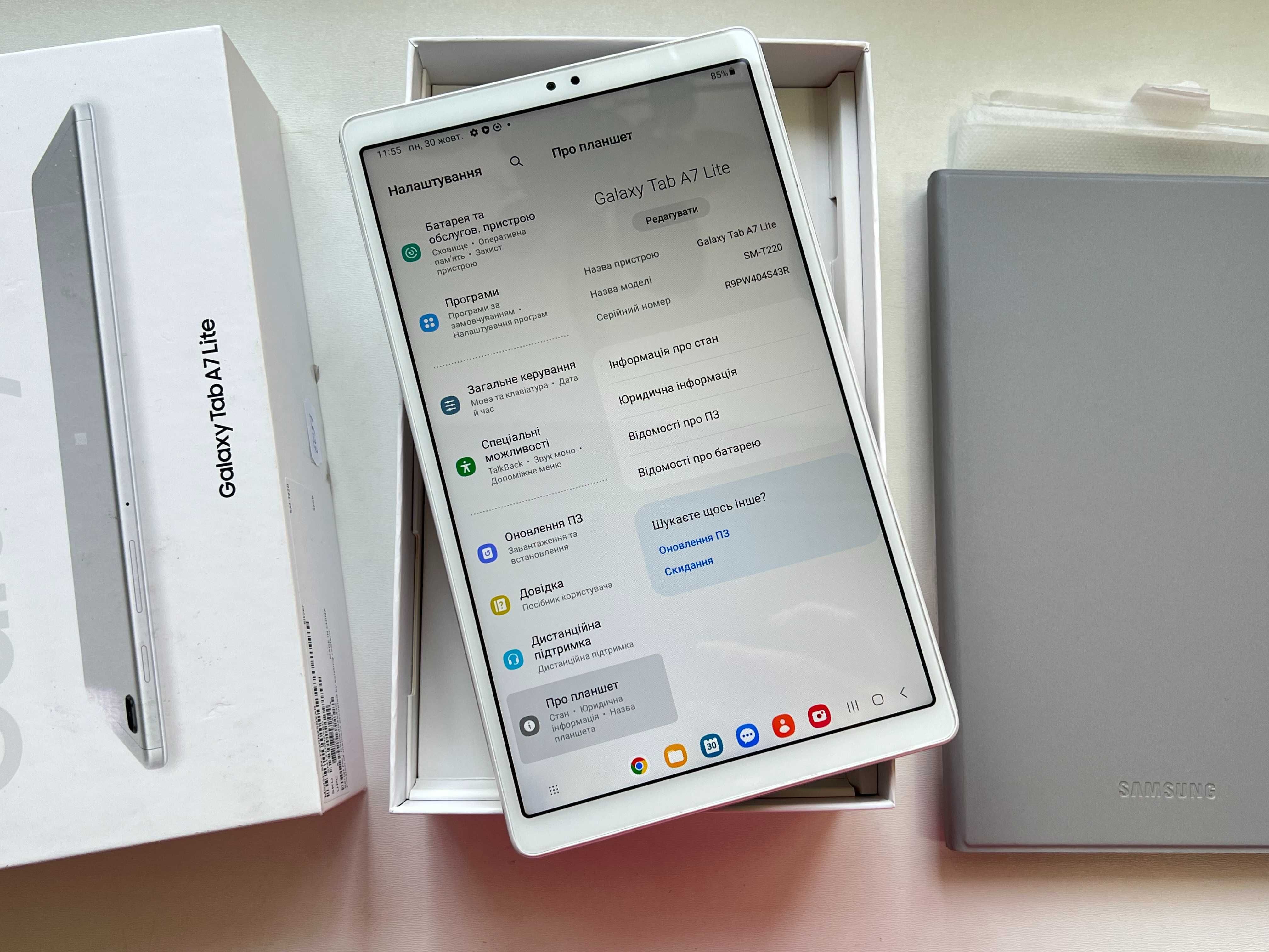 Планшет Samsung Galaxy Tab A7 Lite 8.7" SM-T220 32GB, 3GB RAM Оригінал