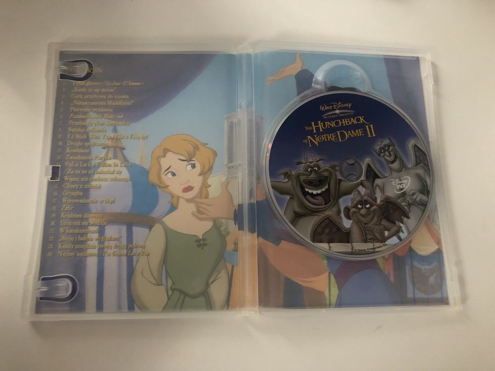 Bajka Komplet DVD Dzwonnik Z Notre Dame 1-2