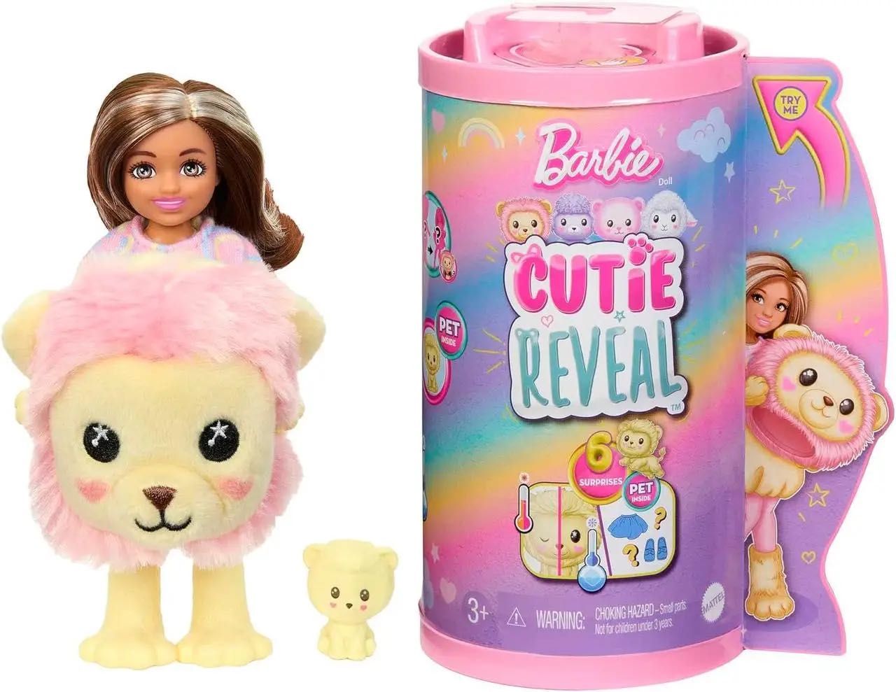 Кукла Барби Челси в костюме Льва Barbie Reveal Chelsea Doll