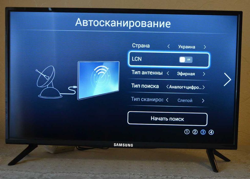 Голосовой телевизор Samsung 4K 32" 2/16GB SmartTV+T2,Самсунг+ПОДАРОК