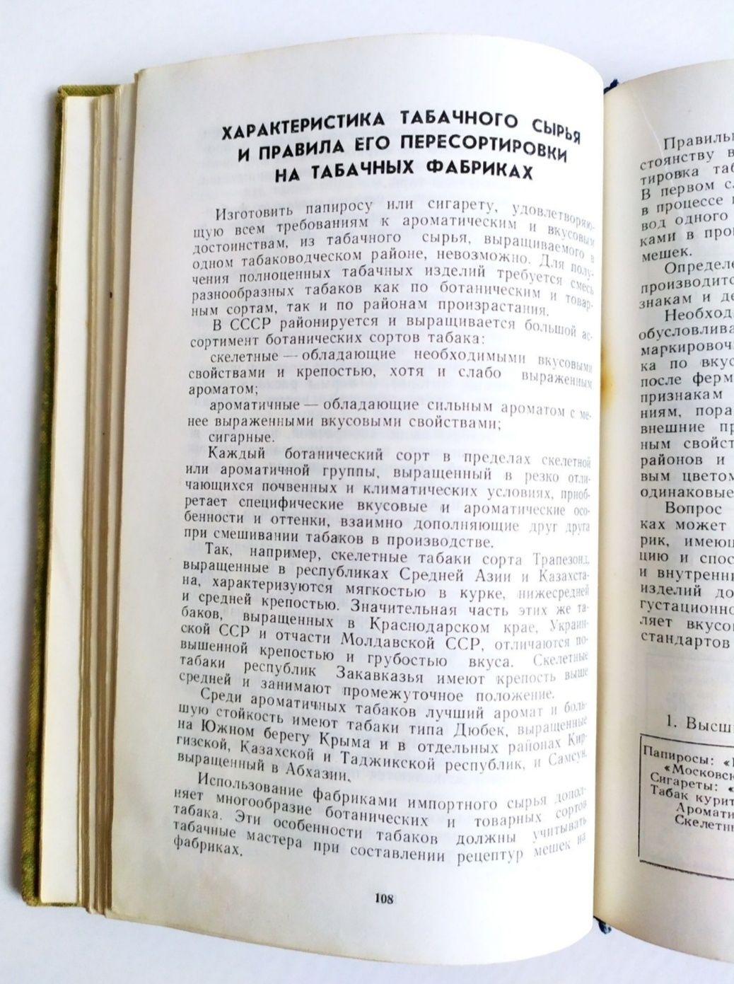 ТАБАЧНЫЙ Справочник табачника рецептуры мешек табаководство