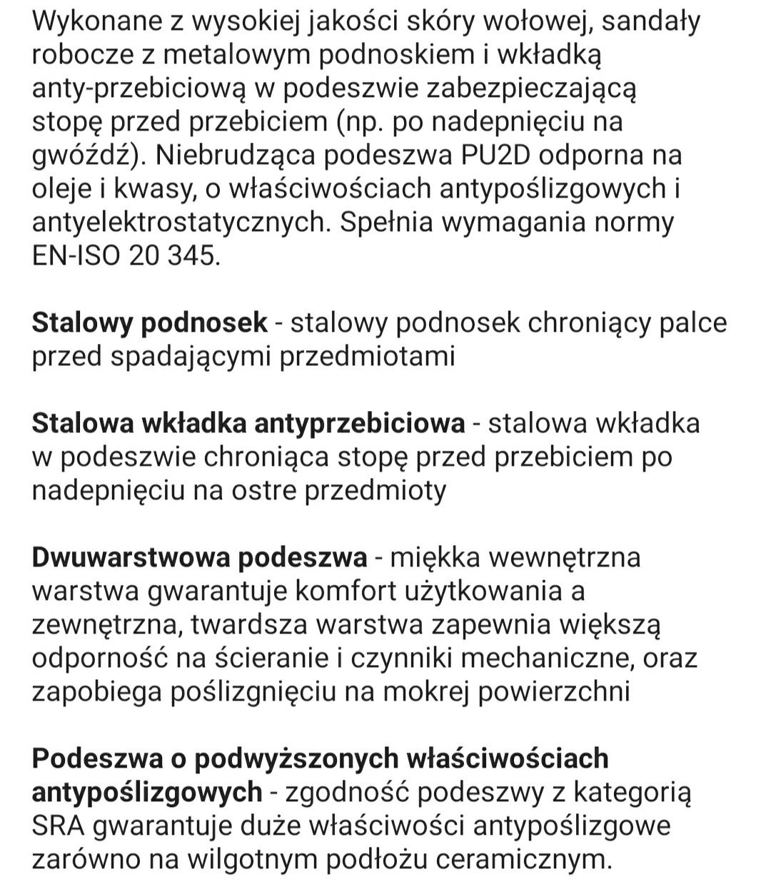 Buty robocze robocze 38 damskie, stalkapy
