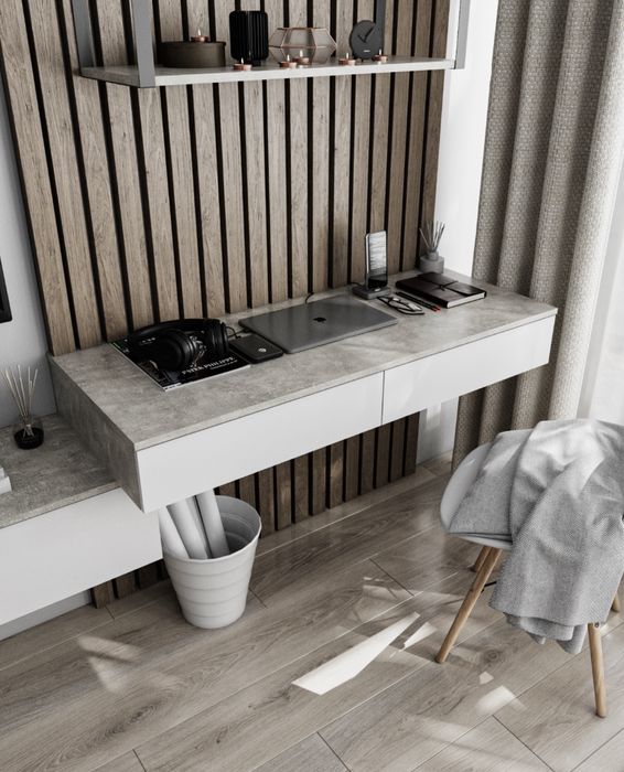 Тумба приліжкова Стіл туалетний підвісний Стол Тумбочка подвесная