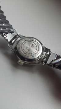 Zegarek z bransoletką KIMBERLY 17 JEWELS stalowy Vintage.