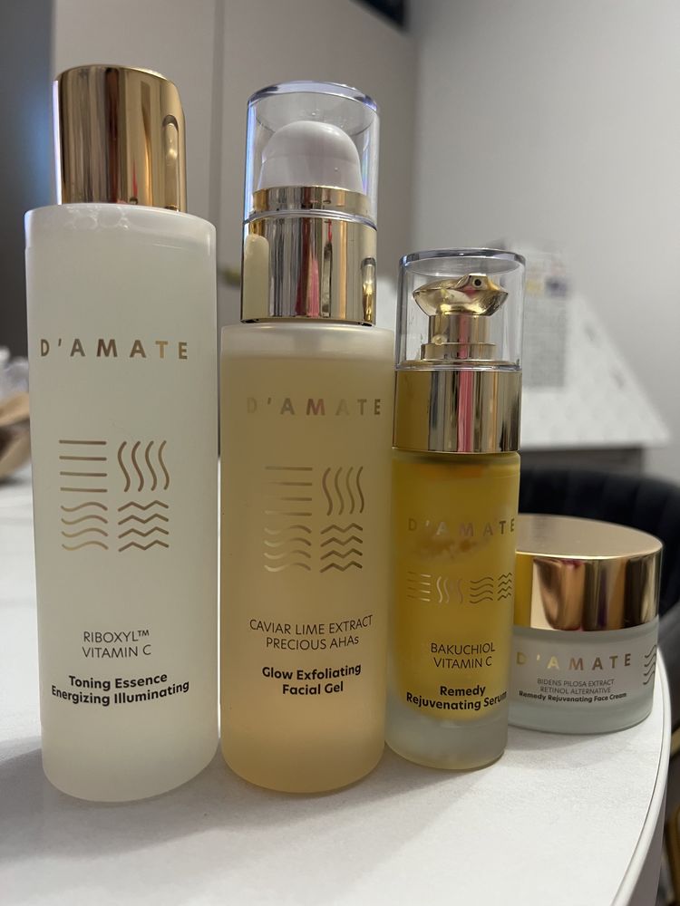 Kosmetyki D’AMATE serum/tonik/krem/żel