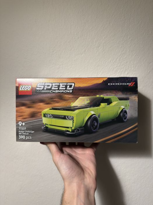 Lego 77237 dodge hellcat zielony speed champions nowy