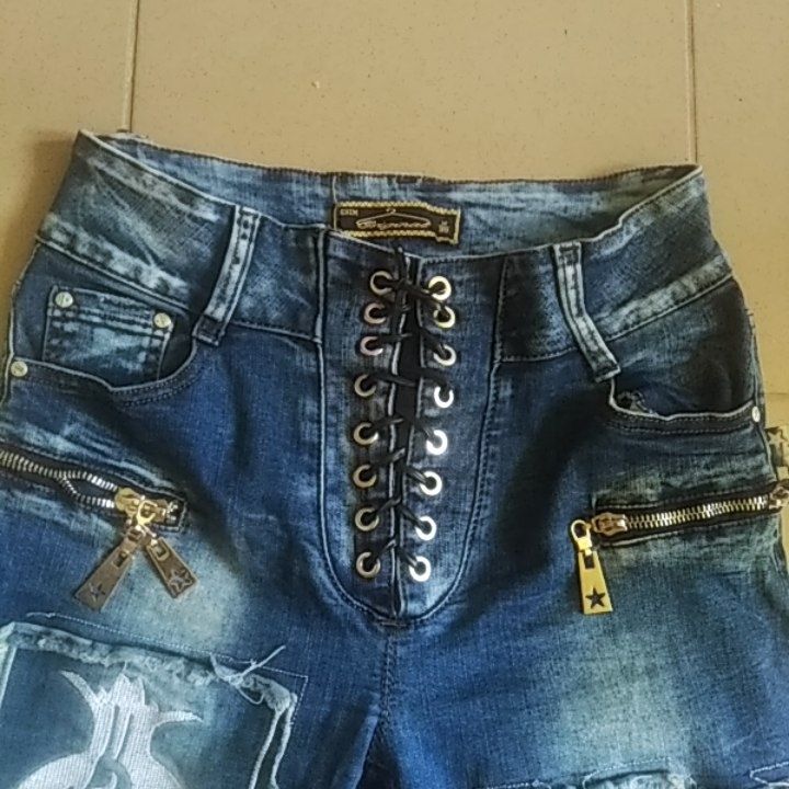 Spodnie damskie jeansowe rozmiar M/L