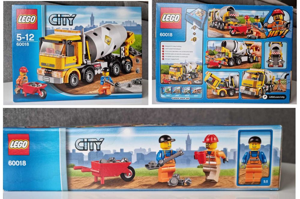 Lego 60018 City Betoniarka NOWE !