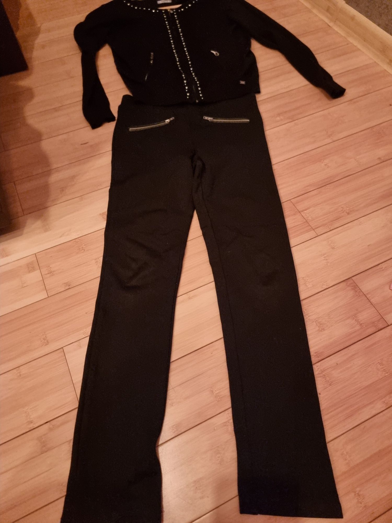 Spodnie leaginsy H&M rozmiar 146