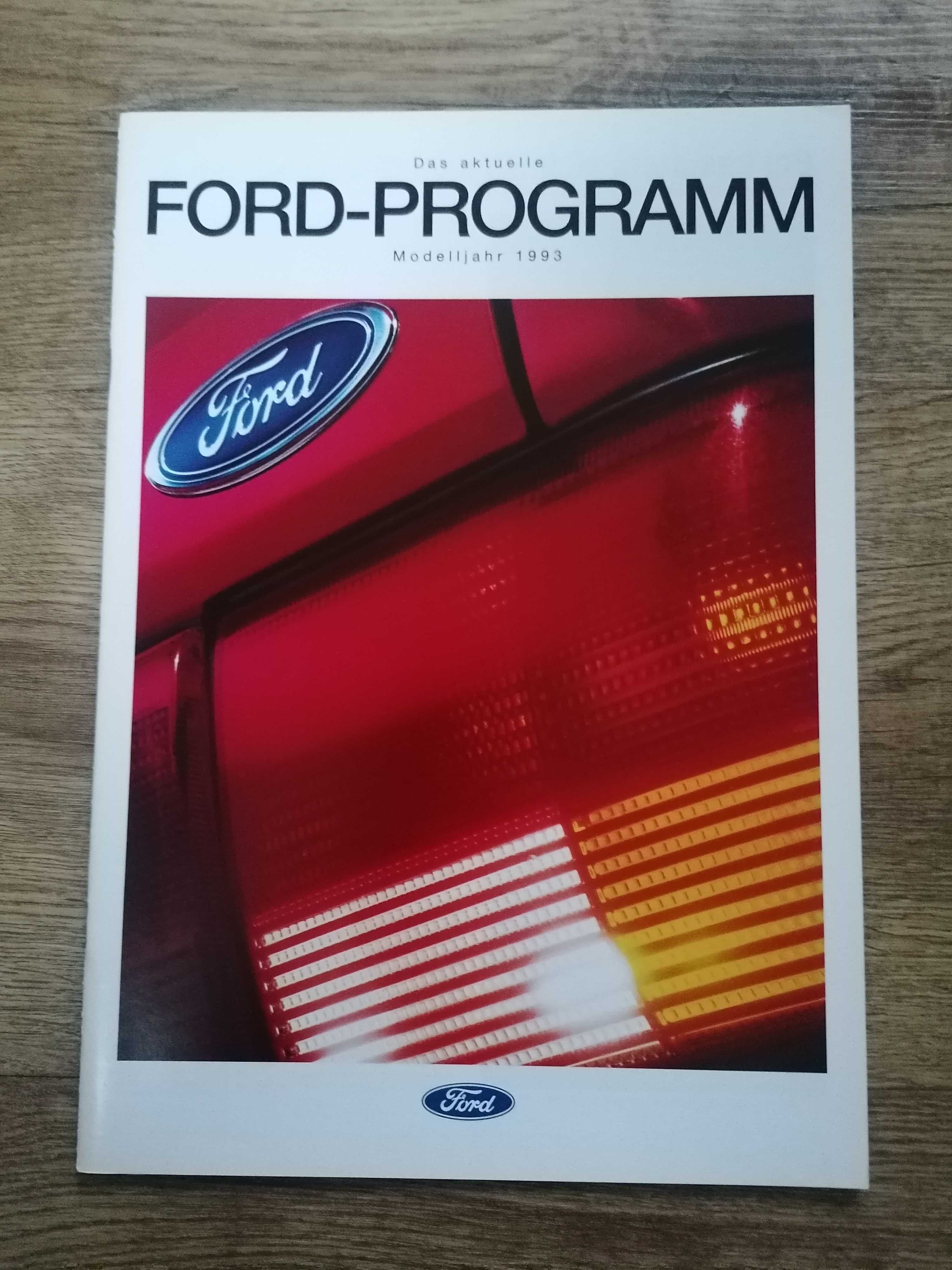 Prospekt Ford program
