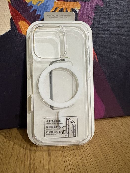 Оригінальний прозорий чохол Apple iPhone 16 Pro MagSafe