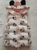 Disney baby kamizelka pikowana Minnie roz 86