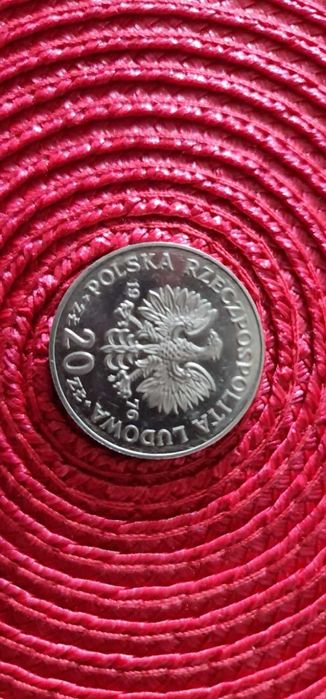 Moneta 20 zł z 1976 r. - Marceli Nowotko