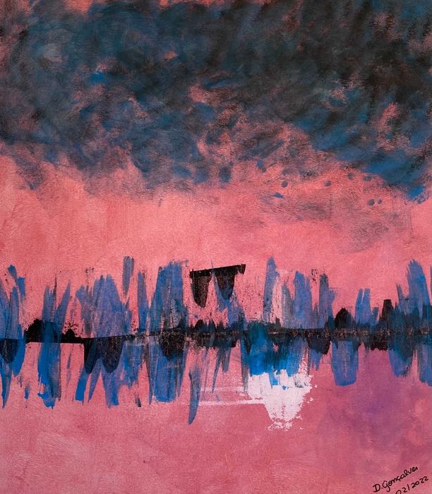 Pintura acrilica - "Feelings"