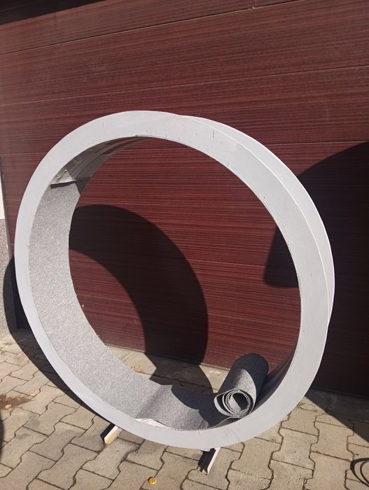 Duży kołowrotek dla kota średnica 135 cm