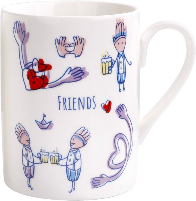 kubek ceramiczny 320ml z napisem friends