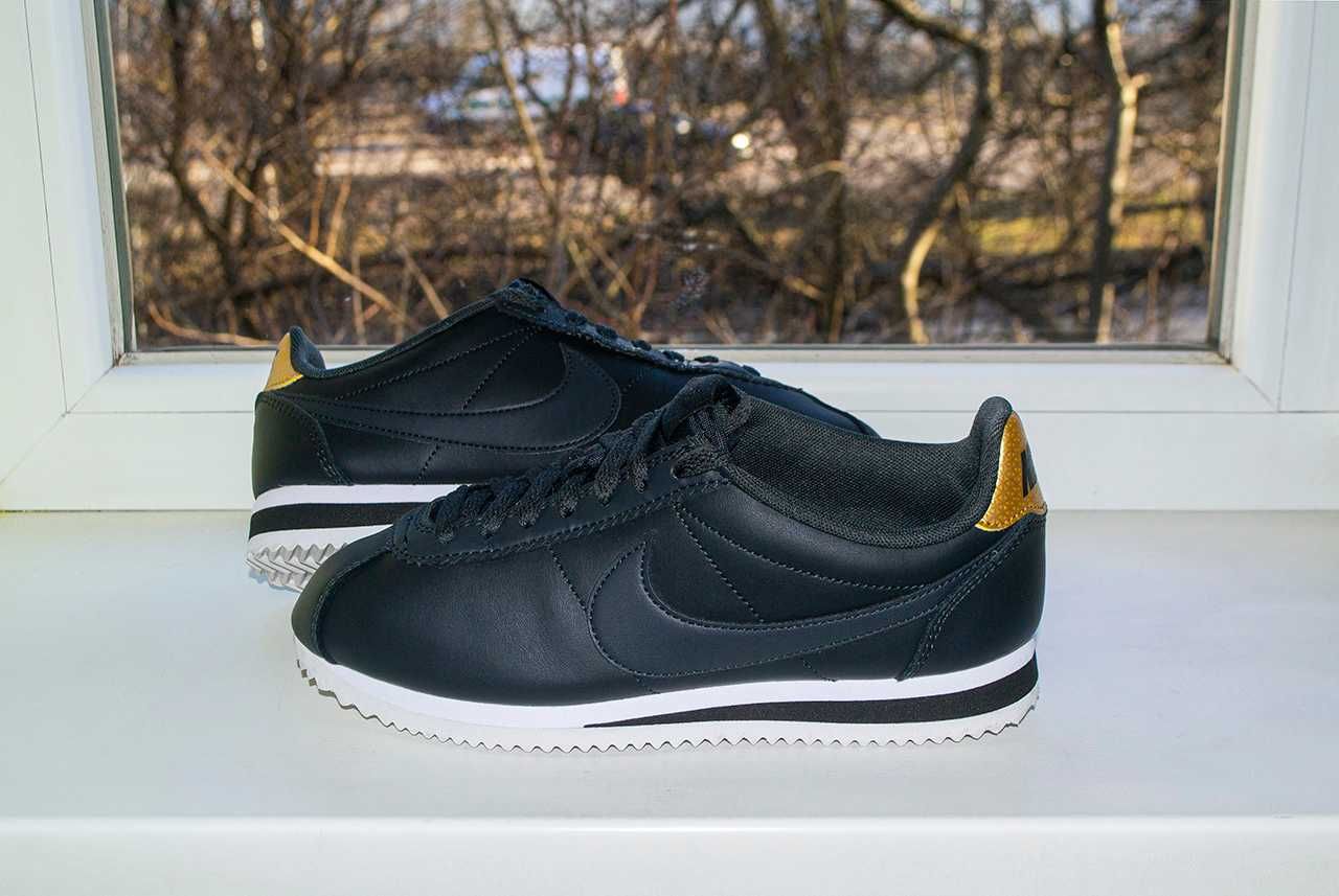 ‼️Кросівки Nike Classic Cortez Leather 807471-021 Black 36 р ORIGINAL