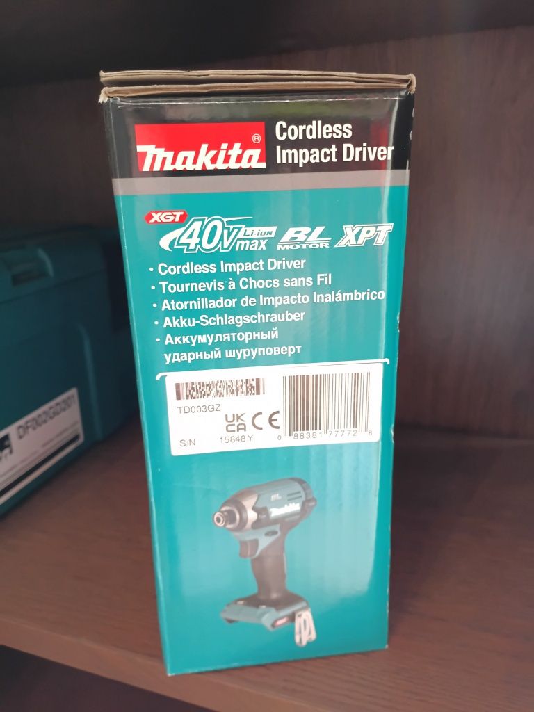 Makita akumulatorowy klucz kluczyk udarowy TD003GZ