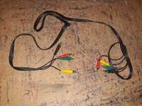 Шнур соединительный 4RCA х 4RCA кабель тюльпан для аудио аппаратуры