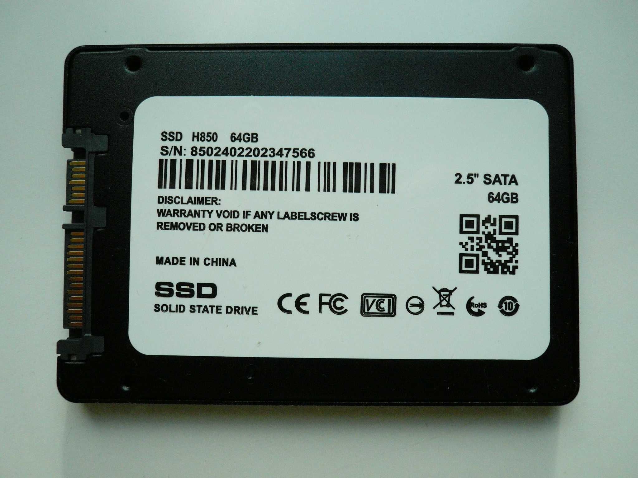 Твердотільний накопичувач SomnAmbulist SSD 64Gb