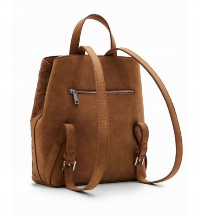 Desigual torebka plecak miejski plecak mini, brązowy