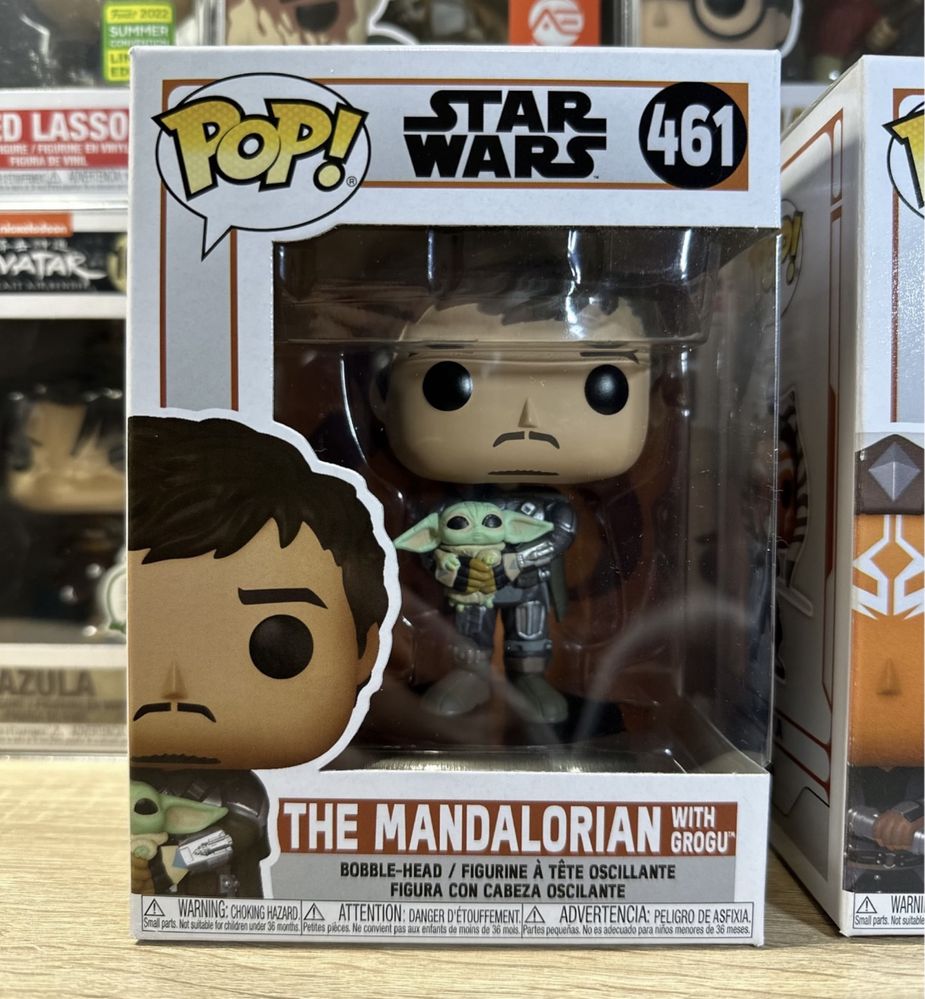 Funko Pop Mandalorian Star Wars Фанко Поп Мандалорец Асока