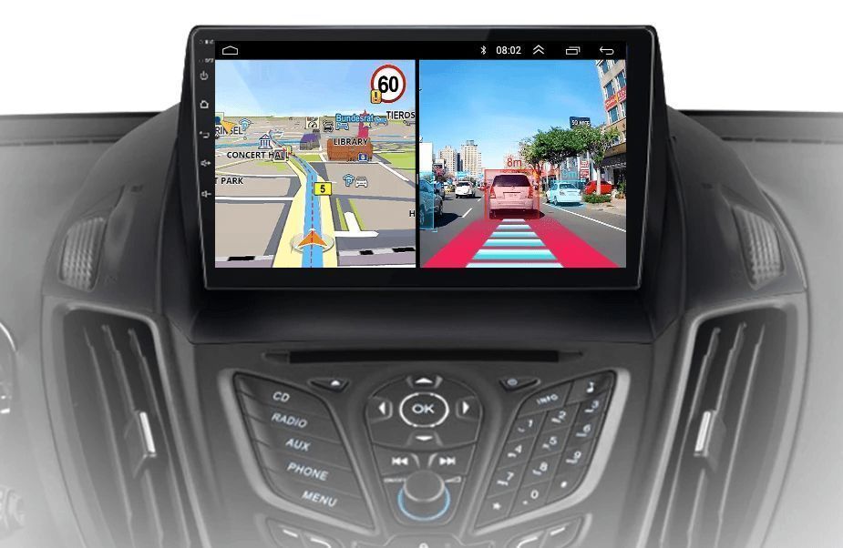 Radio Android Auto do Ford Escape, Kuga 2, C-MAX 1GB 32GB
