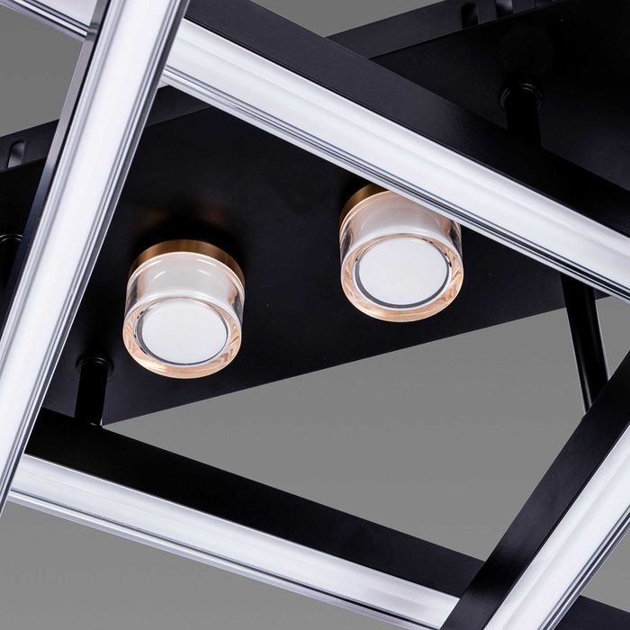 Люстра світлодіодна акрилова у вітальню Sirius YH1312/4+2