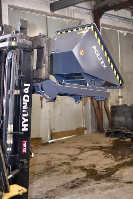 Kontener / Pojemnik metalowy / Koleba / Kontener samowyładowczy 350L