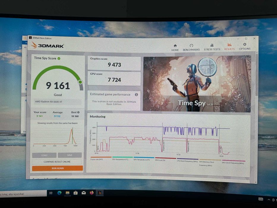Komputer do gier  Ryzen 5500  RX 6600 XT 32GB  1TB FV23% Gwarancja 24M