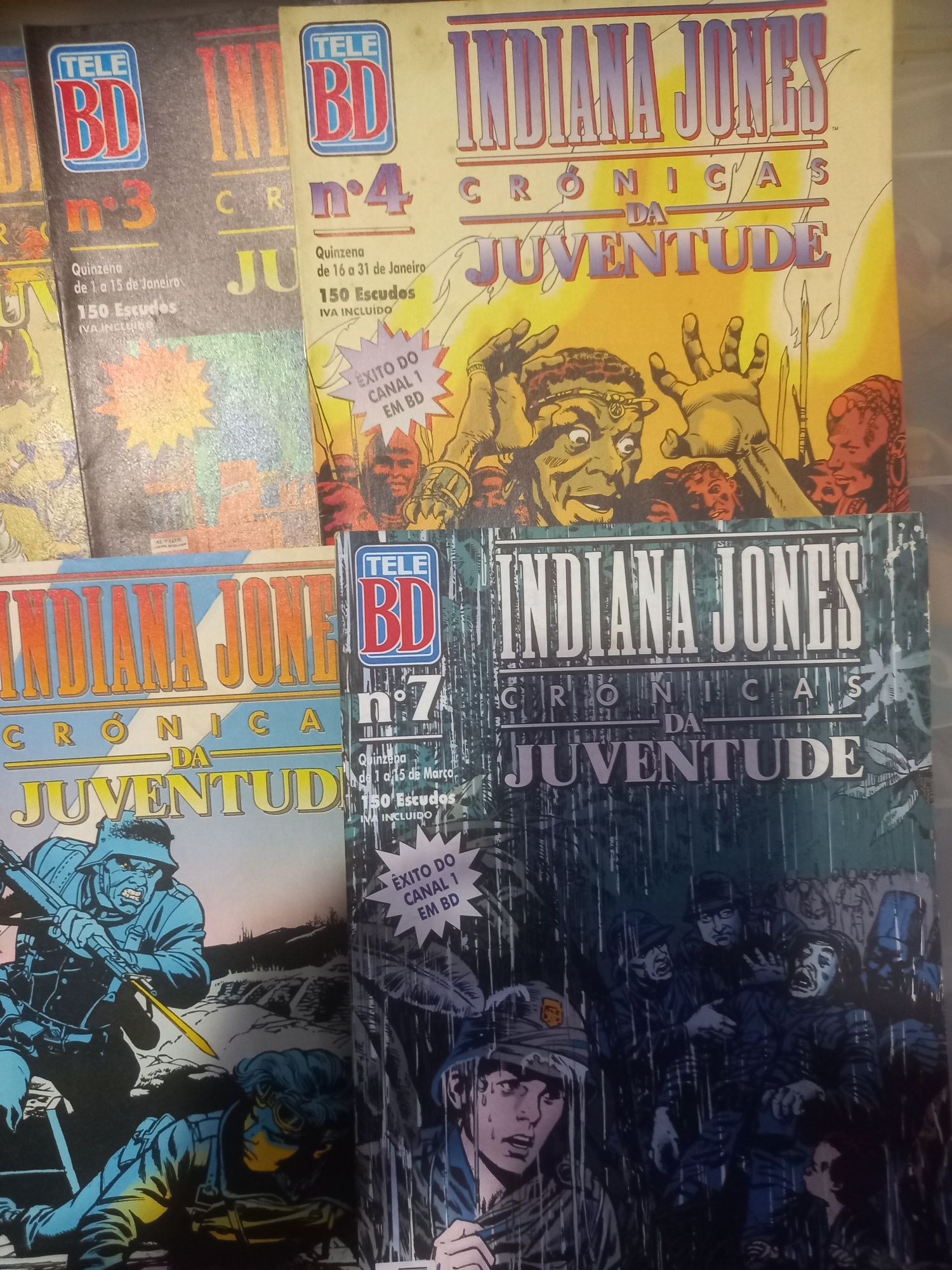 Revistas  Indiana jones Tele BD