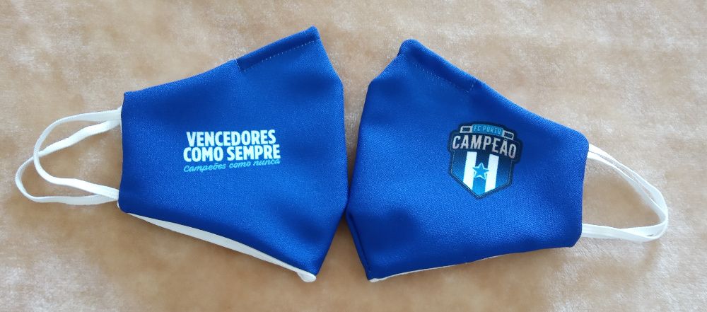 Máscaras originais FCP, certificadas pelo CITEVE