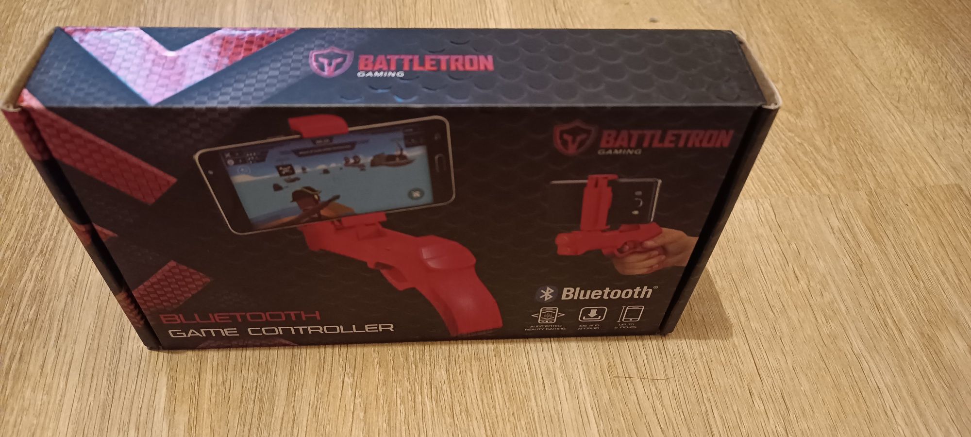 Pad przewodowy E5 Battletron  kontroler do Gry na Telefonie Czerwony