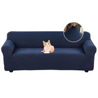 Nowy pokrowiec na sofę 3 os. / narzuta / 190-230cm / niebieski !3044!