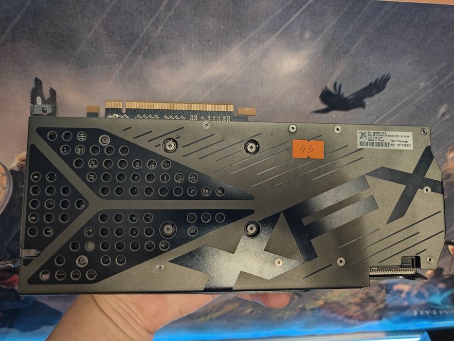 Відеокарта RX 480 8 Gb GTR LED Ремонт Запчастини