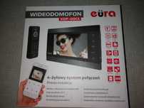WIDEODOMOFON EURA VDP-00C5 monitor 7'' WiFi kamera1080p RFID szyfrator