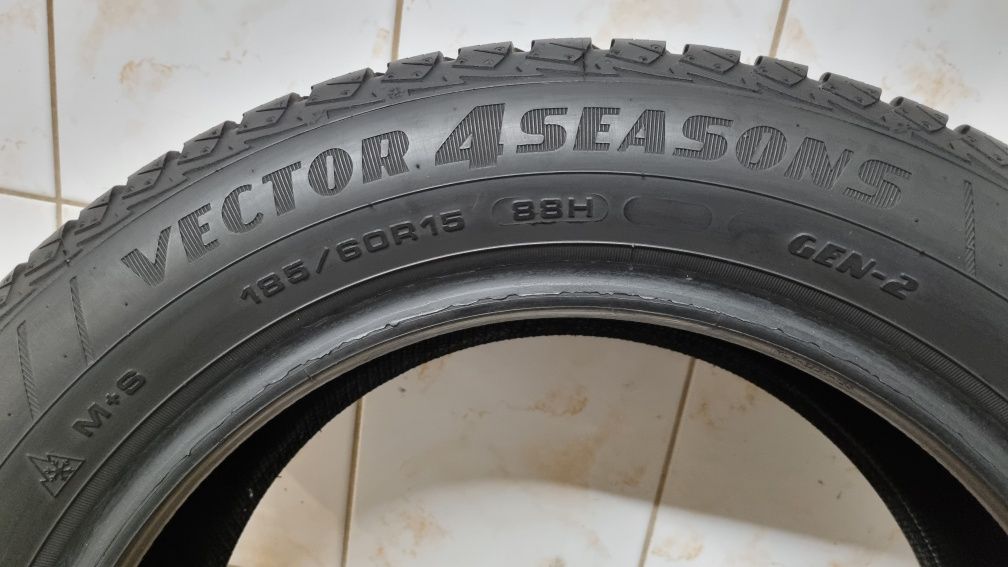 1 opona całoroczna 185/60 R15 88H GoodYear Vector 4Seasons Gen-2