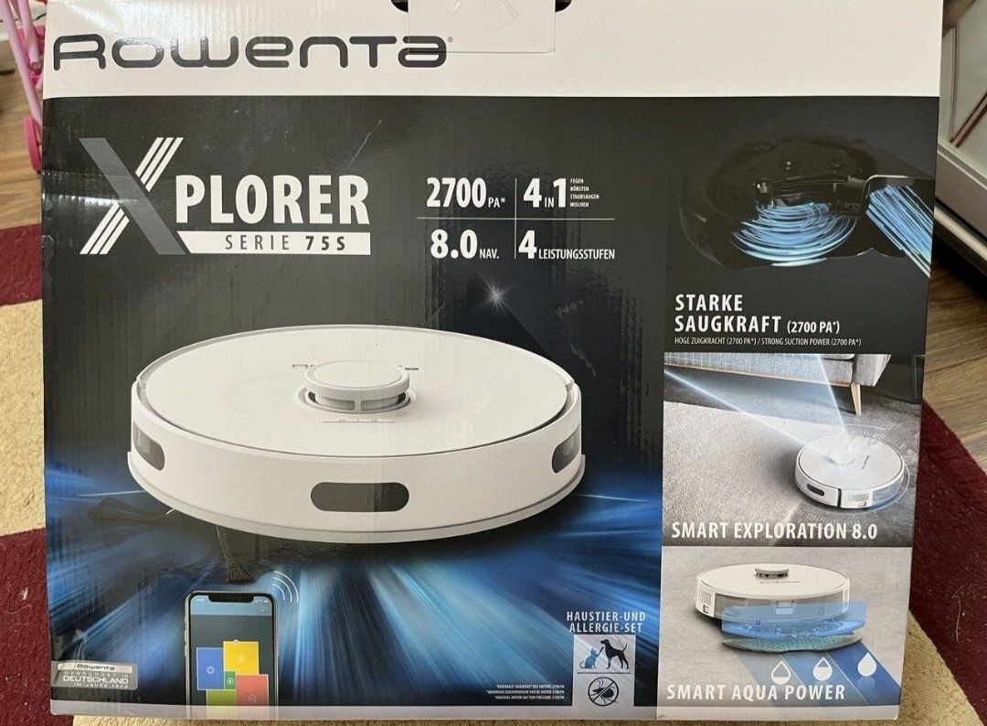 Робот пилосос Rowenta X-plorer 75S
