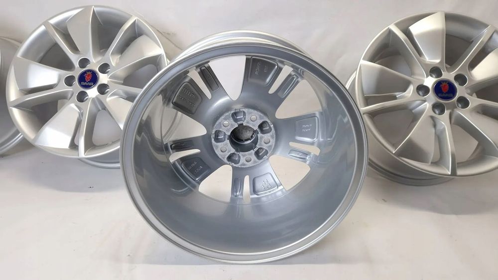 Felgi Aluminiowe Alufelgi 17' 5x110 Saab 93/9-3 Alu81 Renowacja