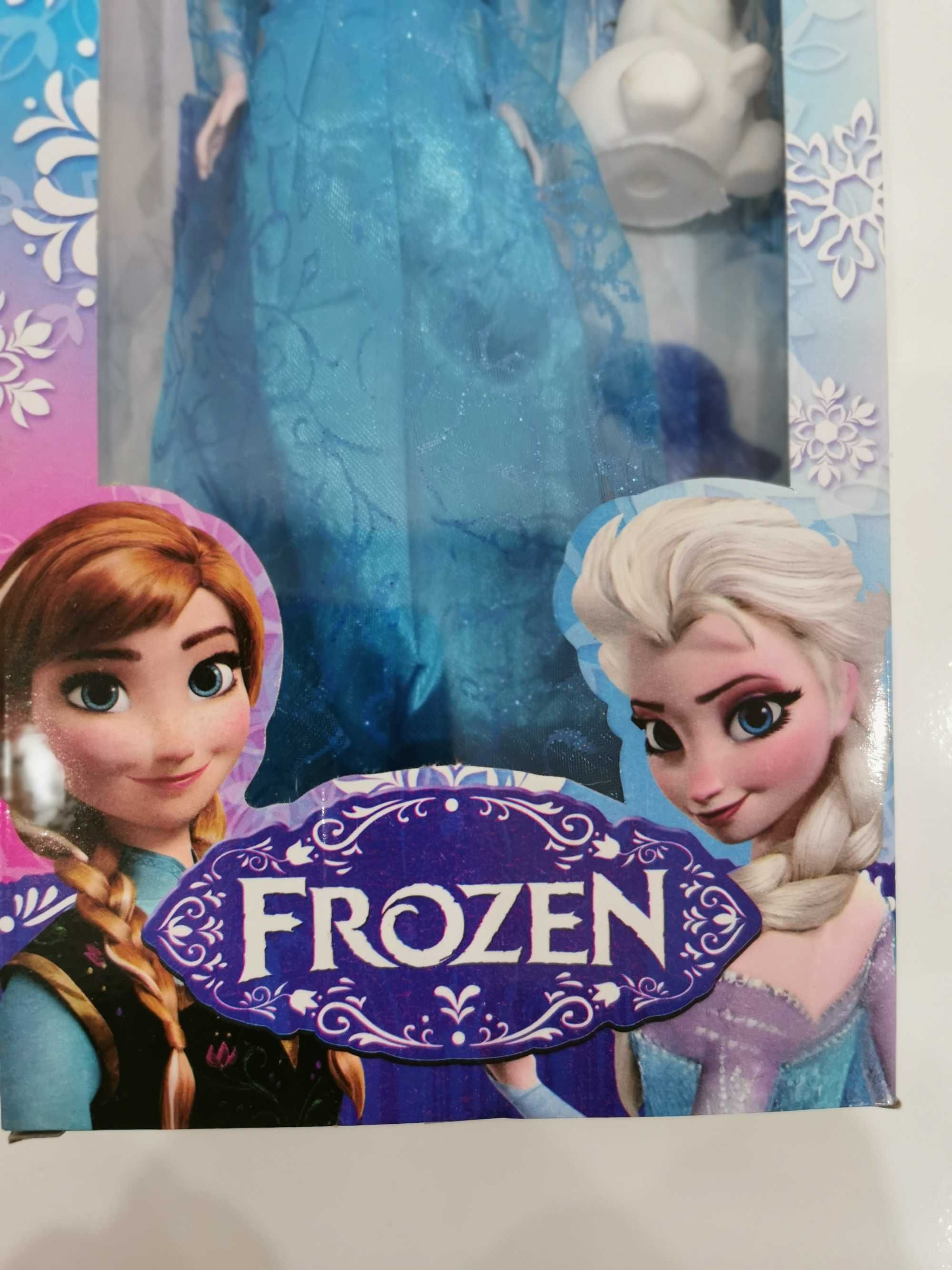 Lalka Elza-Frozen z "Krainy Lodu" grająca i śpiewająca plus Olaf