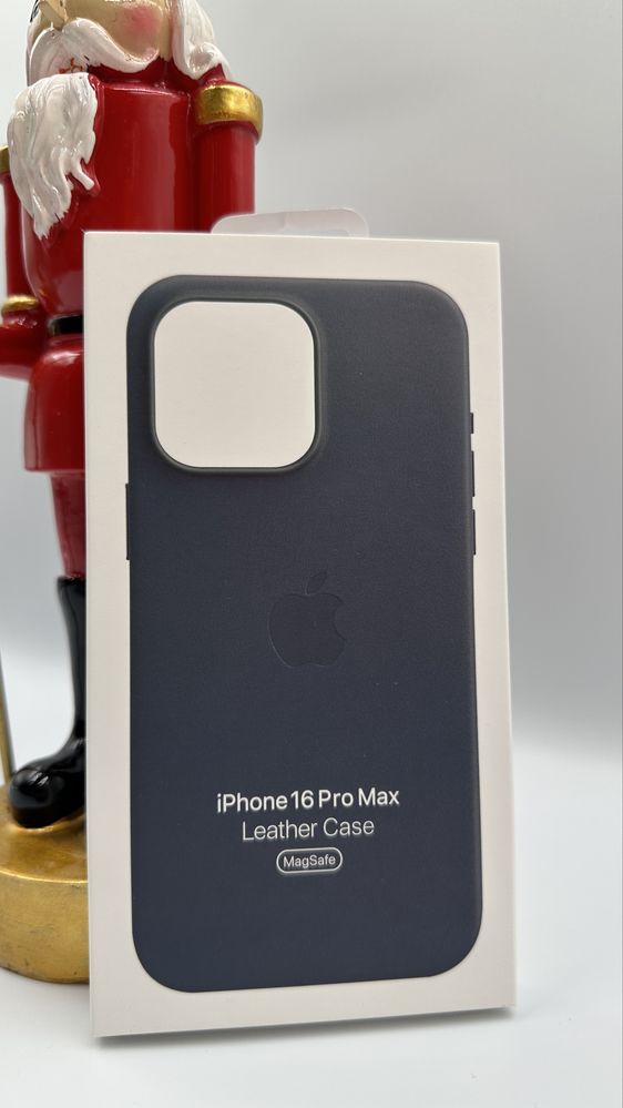 Skórzane Magsafe Etui do Iphone’a 16 Pro Max Blue