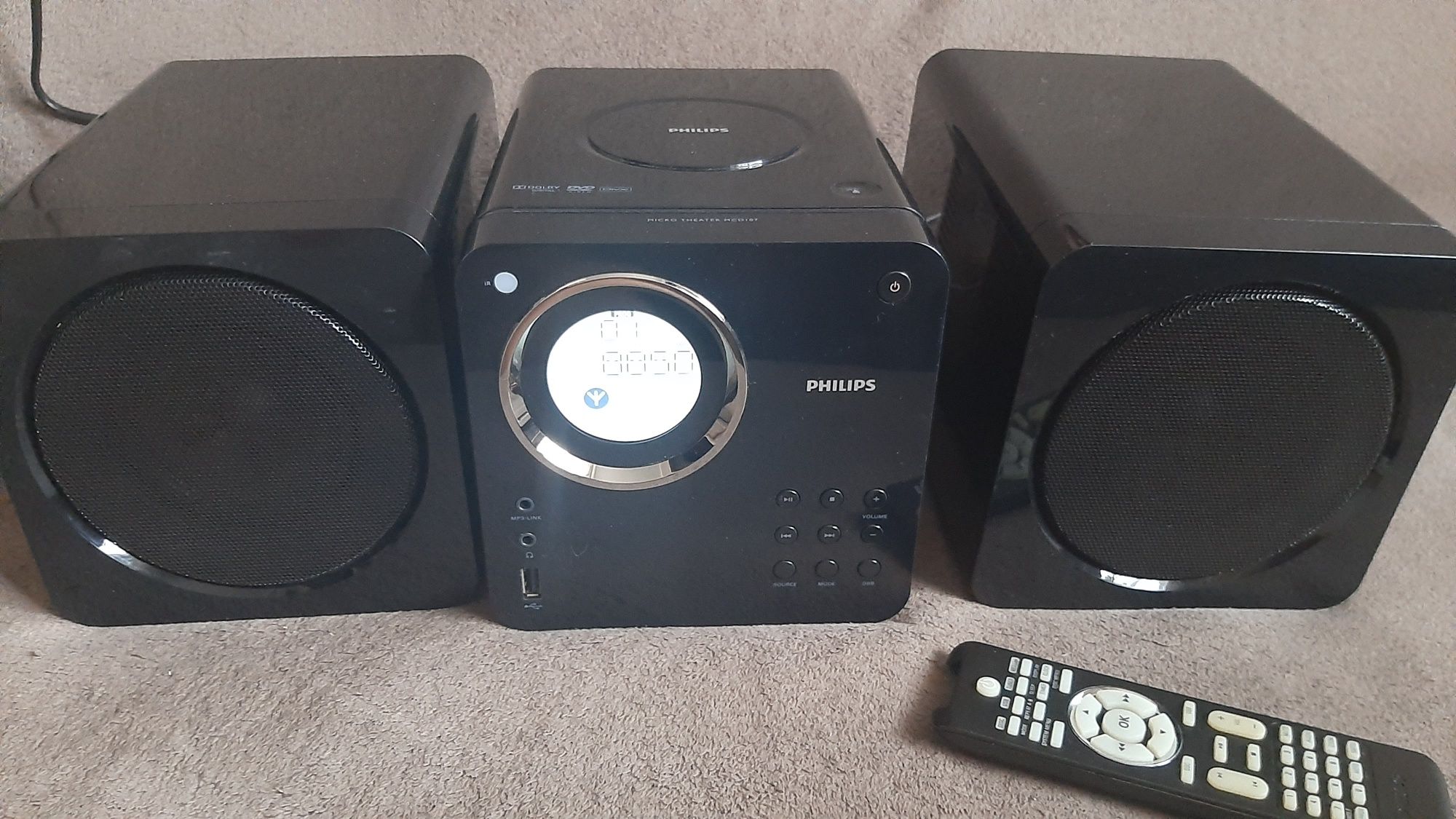 Philips Cube UsB DvD Cd AuX TuneR Музичний центр