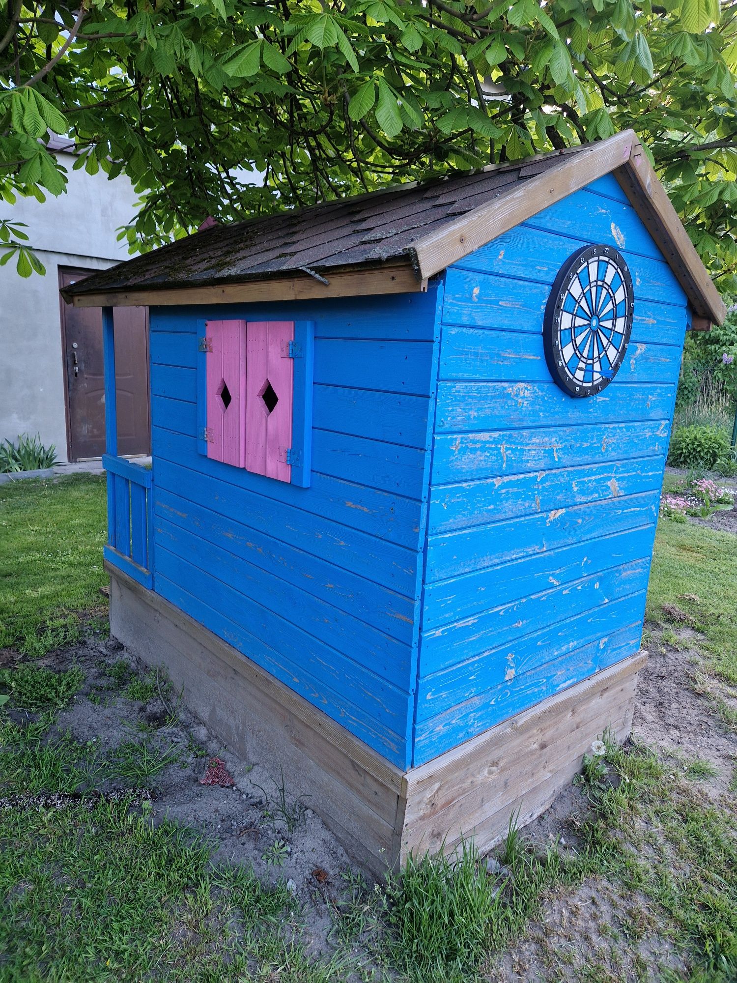 Domek dla dzieci - drewniany