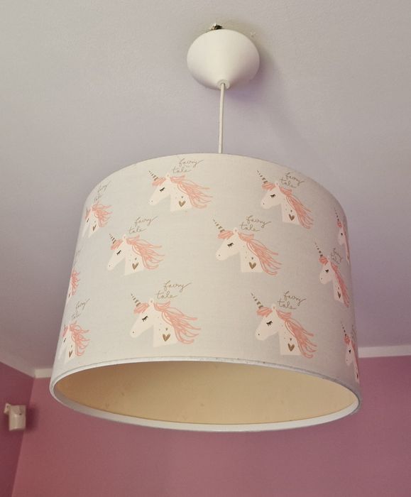 Lampa materiałowa Unicorn Jednorożec