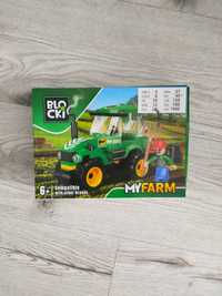 Klocki blocki My farm traktor 6+